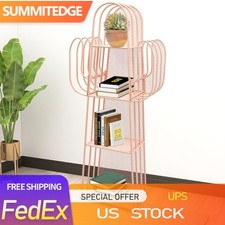 Modern 4 Shelf Bookcase Bookshelf Storage Display Rack Book Organizer Shelve