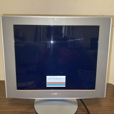 Sony SDM-HS73 P 17" TFT LCD Color Computer Monitor Working