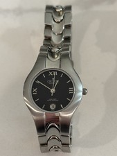 Croton women's watch Stainless Steel Water Resistant 3ATM-100ft Japan w/box