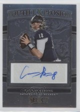 2022 Panini Select Draft Picks Youth Explosion Signatures Carson Strong Auto 1p5