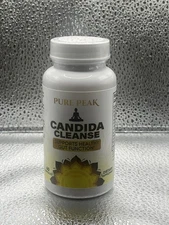 Pure Peak Candida Cleanse-Gut Colon Support Supplement 60 Capsules, Unisex