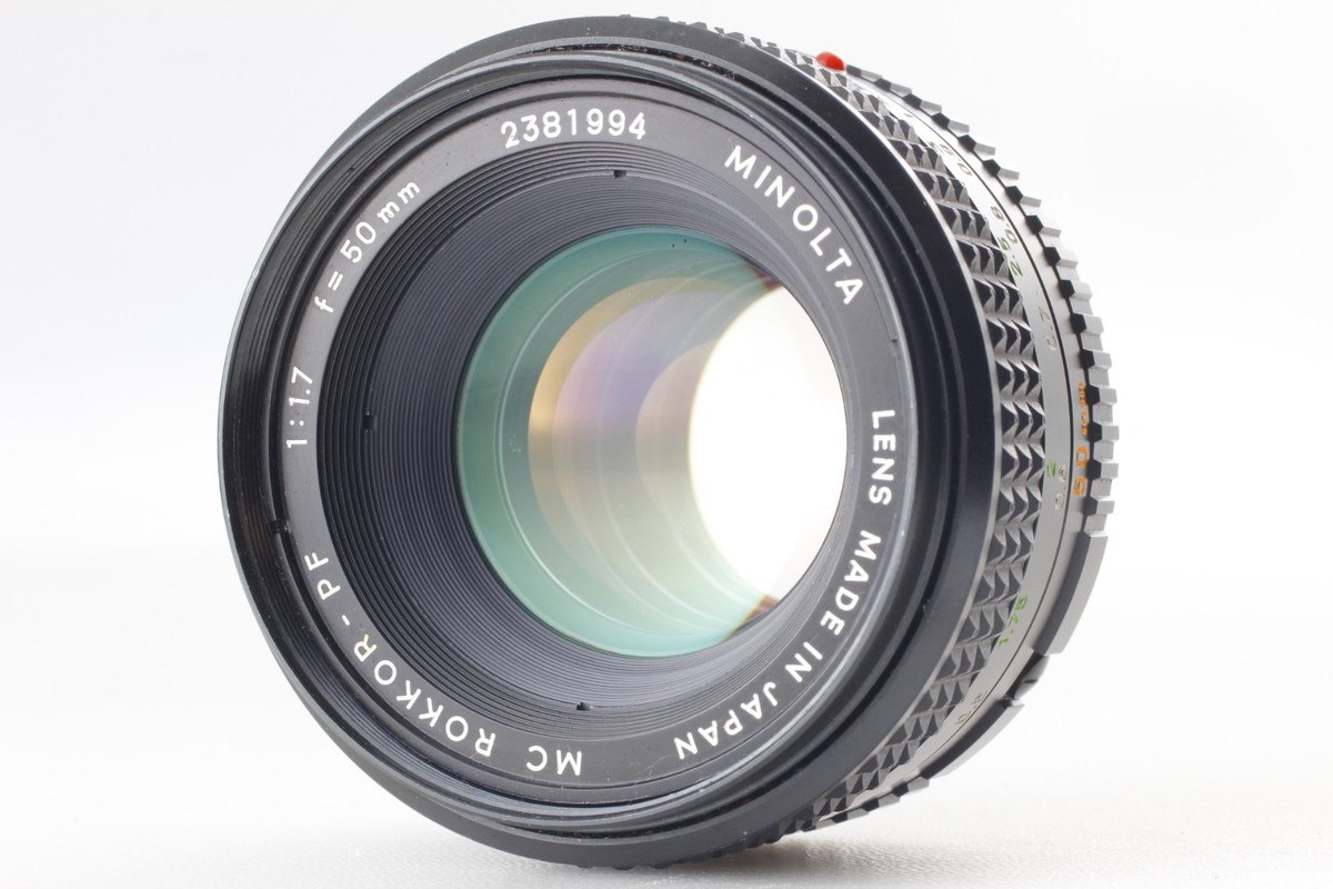 Minolta New X-700 Film Camera & MC Rokkor 50mm f/1.7 Lens【Exc +5