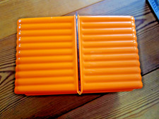 70er, 70s, Panton Eames, Buchsteiner Toastbox, orange, klappbar, Brotkasten