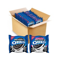 OREO Zero Sugar Chocolate Sandwich Cookies Variety Pack, 20 Snack Packs