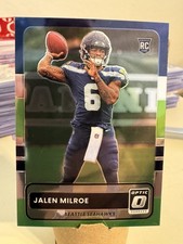 Jalen Milroe 2025 Panini Donruss Optic 2015 Retro Rookie Insert #14 Seahawks