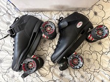 Riedell R3 roller derby skates Cayman Radar wheels mens size 8 9 MISMATCH boot
