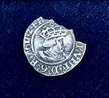 King Henry VIII Silver Half Groat Coin (HISTORIC COIN)