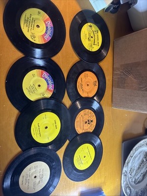 Vintage Children's Records 33 s Assortment  Lot of 8 Disney Learning Etc