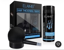 New Dark Brown Hair Building Fibers for Thinning Fuller Natural-looking Hair