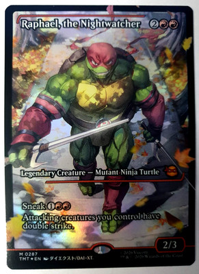 Raphael, the Nightwatcher - FOIL Showcase Mythic - MTG TMNT - 0287 NM