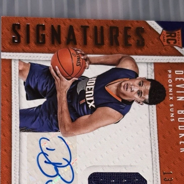 Devin Booker Basketball Original Autographed Sports Trading Cards