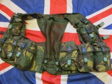 UK DPM camo PLCE OPS CTR CHEST WEBBING GP WAISTCOAT LBV VEST LBE sas para 90S