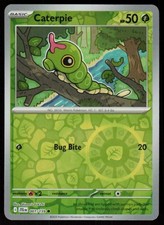 Caterpie 001/159 Common Journey Together Pokemon Reverse Holo Near Mint