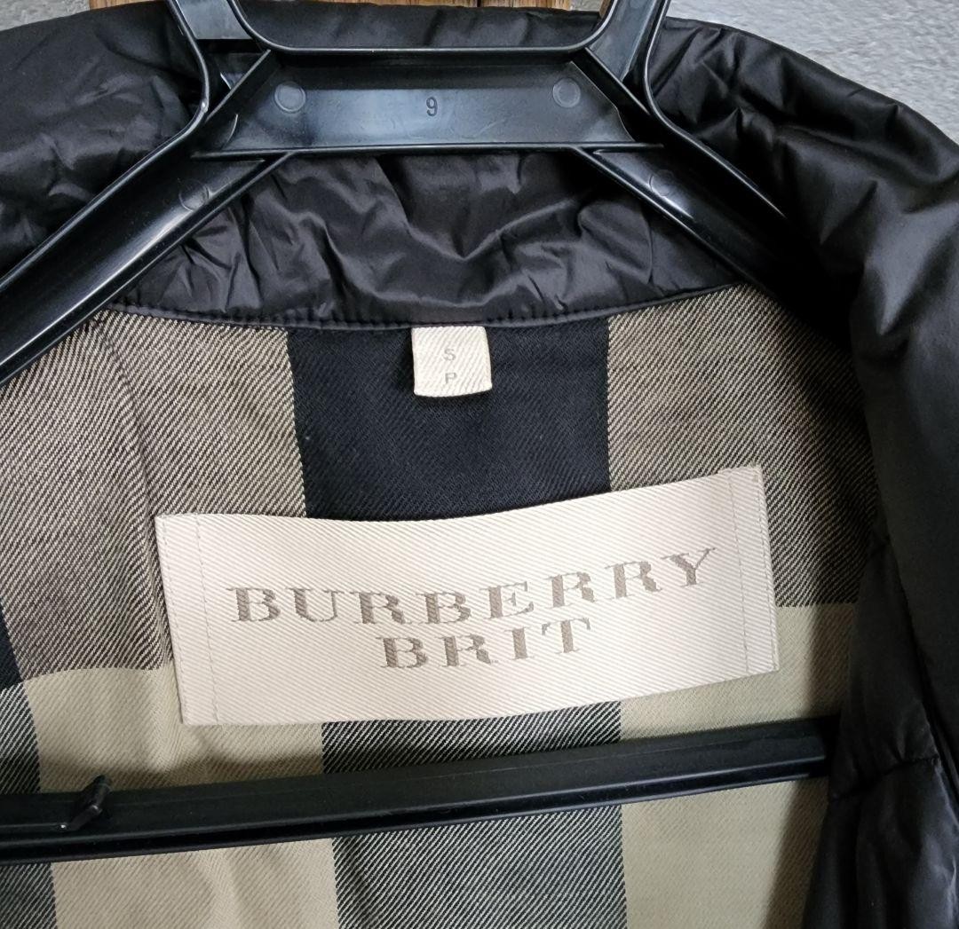 Burberry  BURBERRY BRIT Dark Navy Cashmere Blend Wool Coat With Tag thumbnail 15