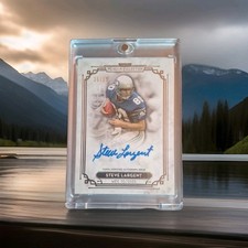 2013 Topps Museum Collection 🔥/55  SEAHAWKS Signature Series Auto Steve Largent