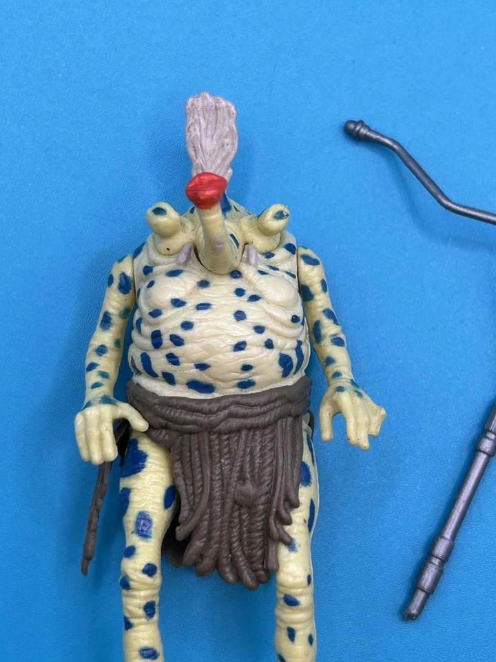 Figura de acción vintage 1983 Star Wars Sy Snootles Kenner ROTJ Max Rebo Band Foto 2 de 4