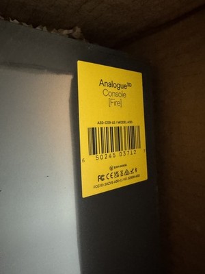 Analogue 3D - Funtastic Fire Limited Edition Console In Hand
