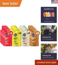 Caffeine-Free Energy Gel Assortment, 24-Pack