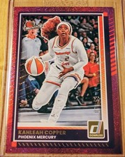 2025 Donruss WNBA Kahleah Cooper #51 Purple Shimmer ~ #07/99 Phoenix Mercury