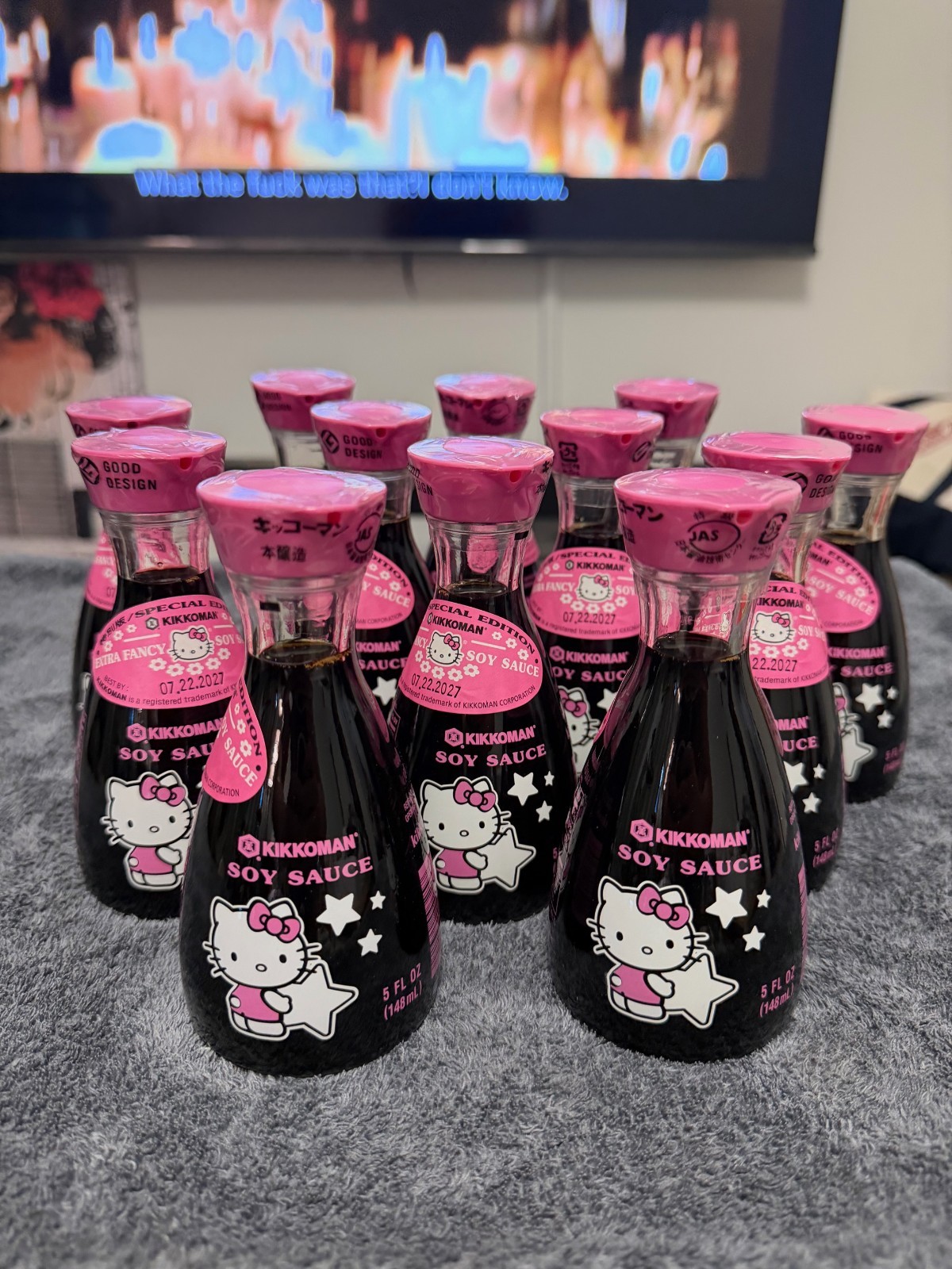 Hello Kitty Sanrio x Kikoman 5oz Soy Sauce.  LIMITED EDITION! Multiple Available