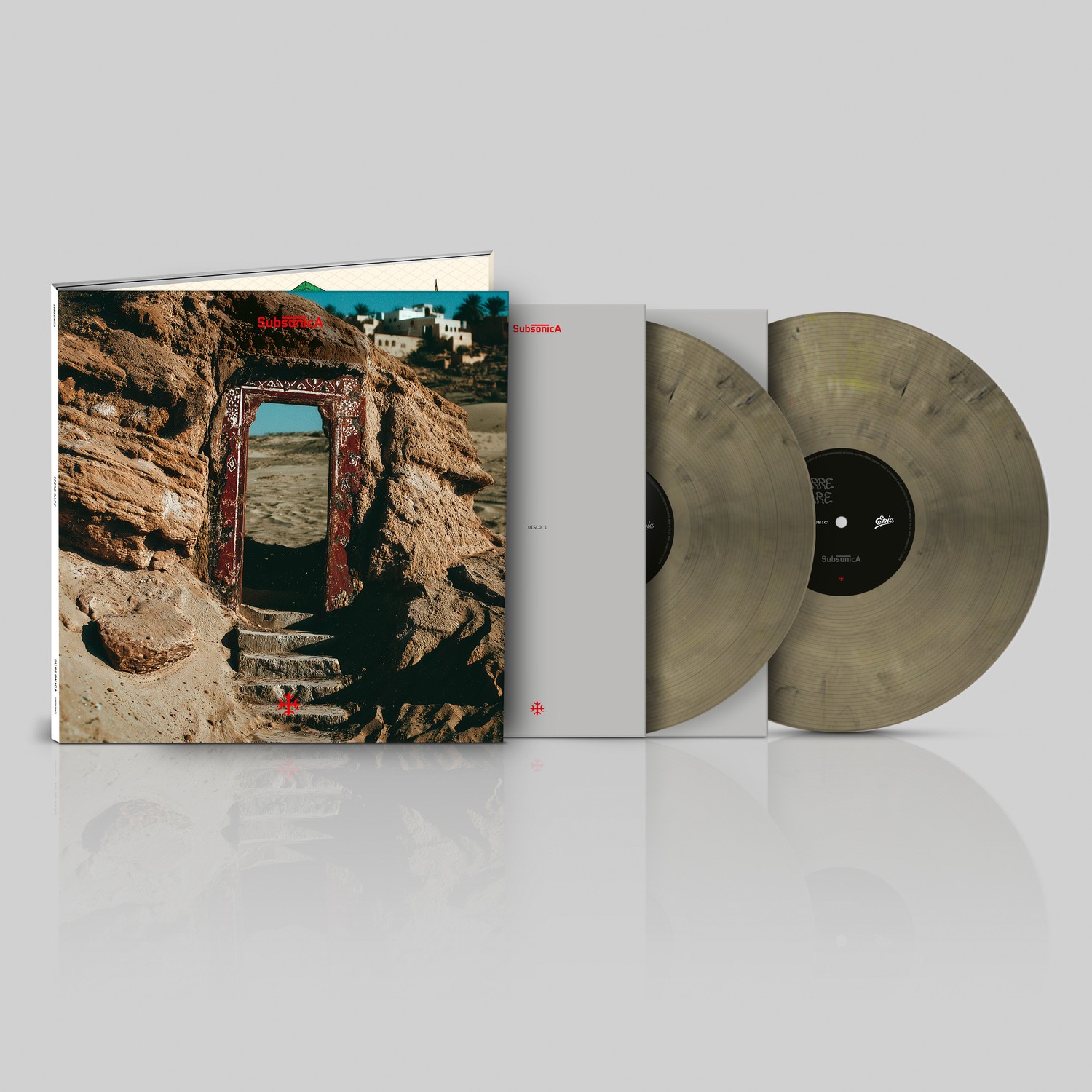 Subsonica Rare Earth Double Vinyl LP Deluxe Edt. Coloured Grey Marbled