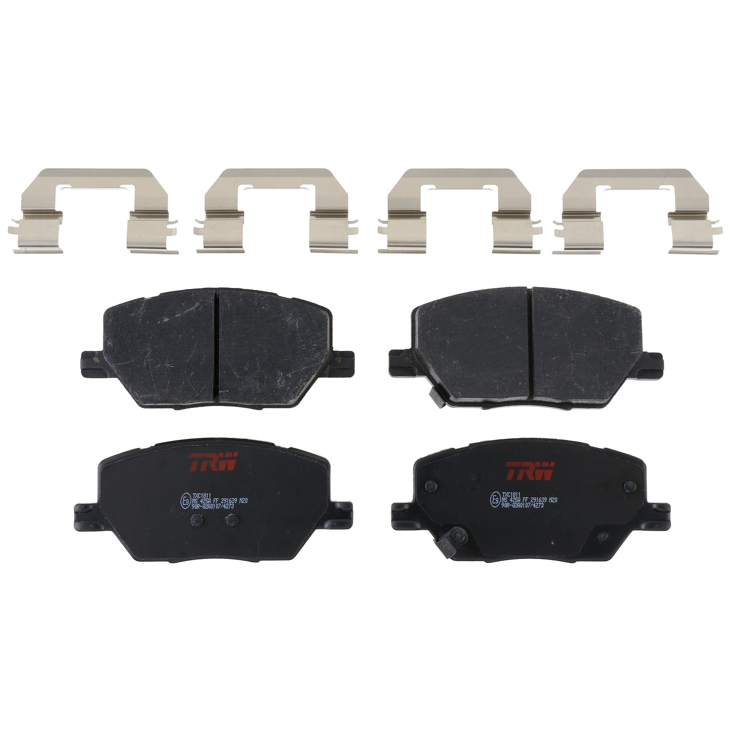 Front Disc Brake Pad Set for Jeep Renegade 2016 - 2018 TRW Ultra TXC1811