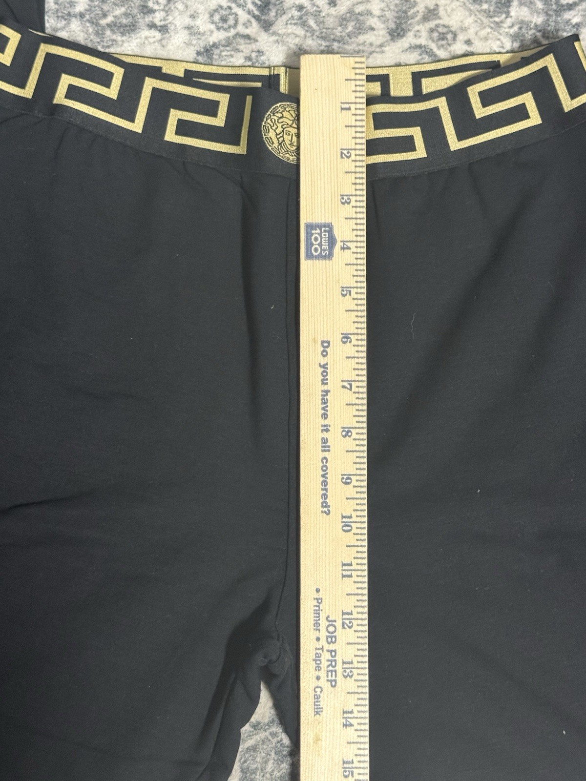 Versace Men’s Joggers Medusa Greca Black Gold Size 3 NWT thumbnail 9