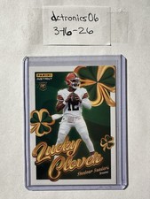 2025 Panini Instant-Lucky Clover Shedeur Sanders Browns #20 Rookie Football