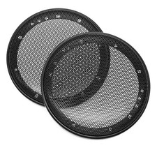 Universal 6.5 Inch Speaker Grills Metal Mesh Grills Sold as Pair Compatible