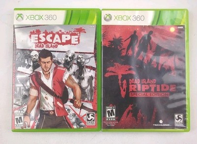 Escape Dead Island + Dead Island Riptide Special Edition Xbox 360 Bundle Lot CIB