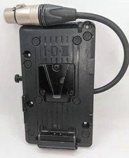 IDX P-V2 V Mount Plate With XLR 4 Pin Female Plug