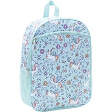 Wonder Nation Unicorn Garden 16" Backpack, Girls Book Bag with Laptop Sleeve
