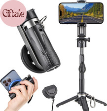 for Magsafe Tripod Stand for Iphone,Portable Pocket Size Selfie Stick with Recha