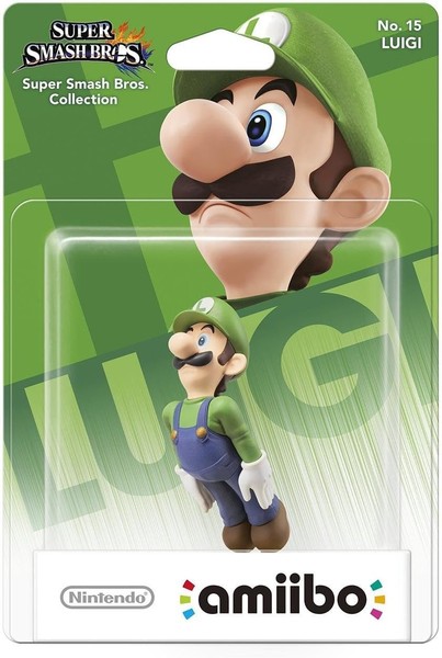 Figura Amiibo Luigi Coleccion Super Smash Bros [41722]