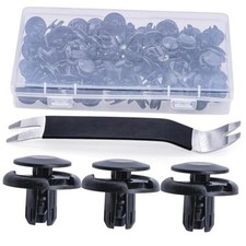 51pcs Fender Liner Splash Shield Bumper Retainer Clips Fastner 50pcs Remover