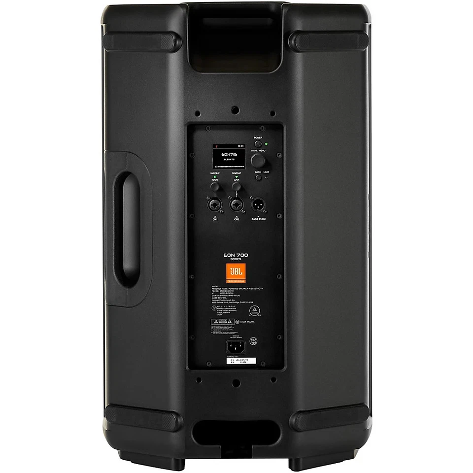 Altavoz alimentado JBL EON715 15" con bolsa Road Runner Foto 4 de 4