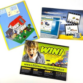 Lego Creator Lot of 2 Instruction Manuals Books Only 5766 x 2 Log Cabin 5771 x 3