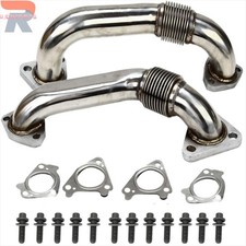 For Chevygmc 01-16 6.6l Duramax Stainless Steel Exhaust Manifold Headers 2pcs