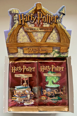 2002 Harry Potter Diagon Alley WotC EN Hermine Ron Hagrid Boosters sealed OVP  