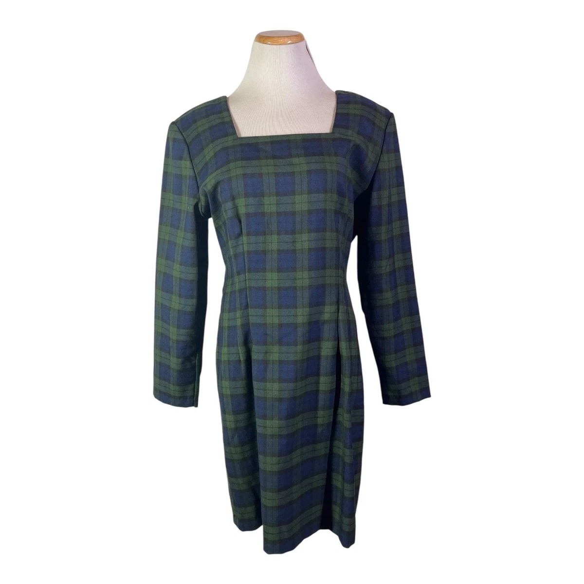 princess polly baby blue dress Check & Tartan Dresses main image 1