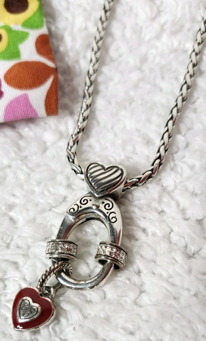 Brighton Silver Tone Interchangeable Necklace Wit… - image 6