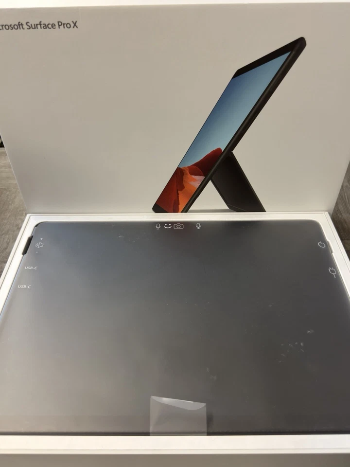Microsoft Surface Pro X (1876) 13" Touch Wi-Fi LTE Tablet SQ1 8GB 128GB (READ) - Image 3 of 4