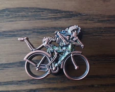 Grateful dead pin, Bike Day Bertha