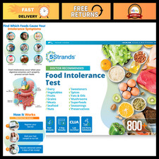 Food Intolerance Test for Adults  Kids - 800 Items Analyzed, Fast Results