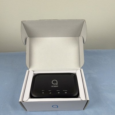 Alcatel LINKZONE 2 4G LTE Unlocked Wi-Fi Hotspot Modem Portable Power Bank Black