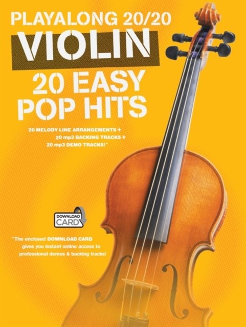 Playalong 20/20 Violin by Hal Leonard Publishing Corporation (Book)