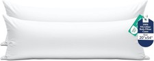 Body Pillow Cover - Double Brushed 1800 Microfiber - 20"x54" with Hidden Zipper