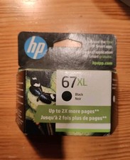 HP 67XL Genuine Black Ink Cartridge Exp 2/2027
