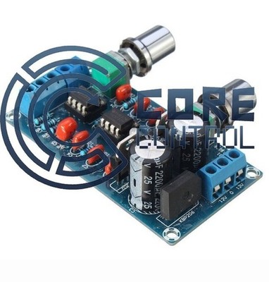 new 1PCS NE5532 Low-pass   subwoofer volume control preamp board Module M *le