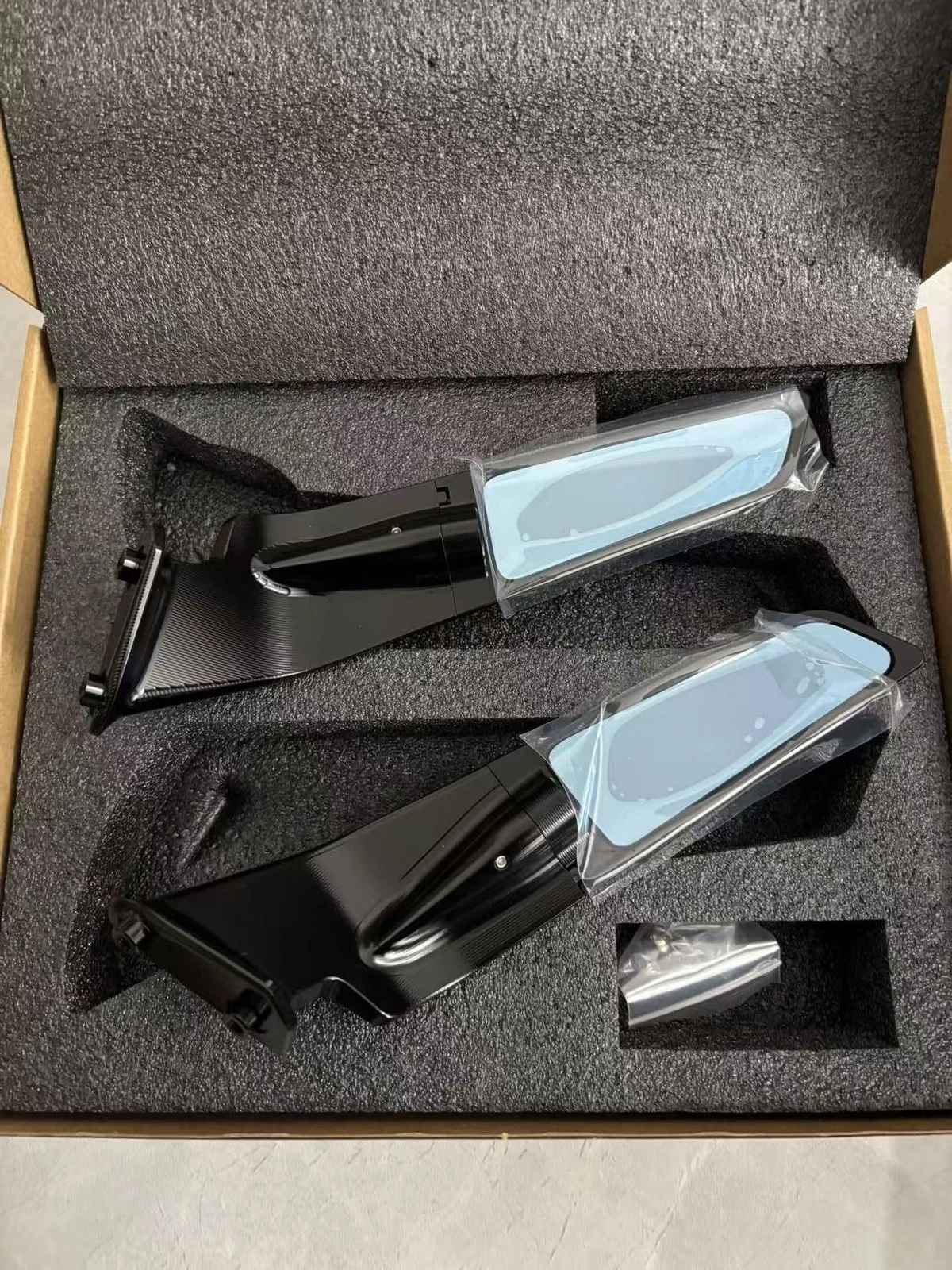 CNC Rear View Mirrors Wind Wing Rearview Mirrors For Ducati Panigale 899 1199 S